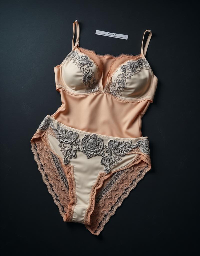 Conjunto Marfim Bordado